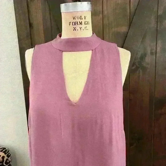WAYF NWT Dusty Mauve Sheath Dress, Size M - Picture 4 of 9